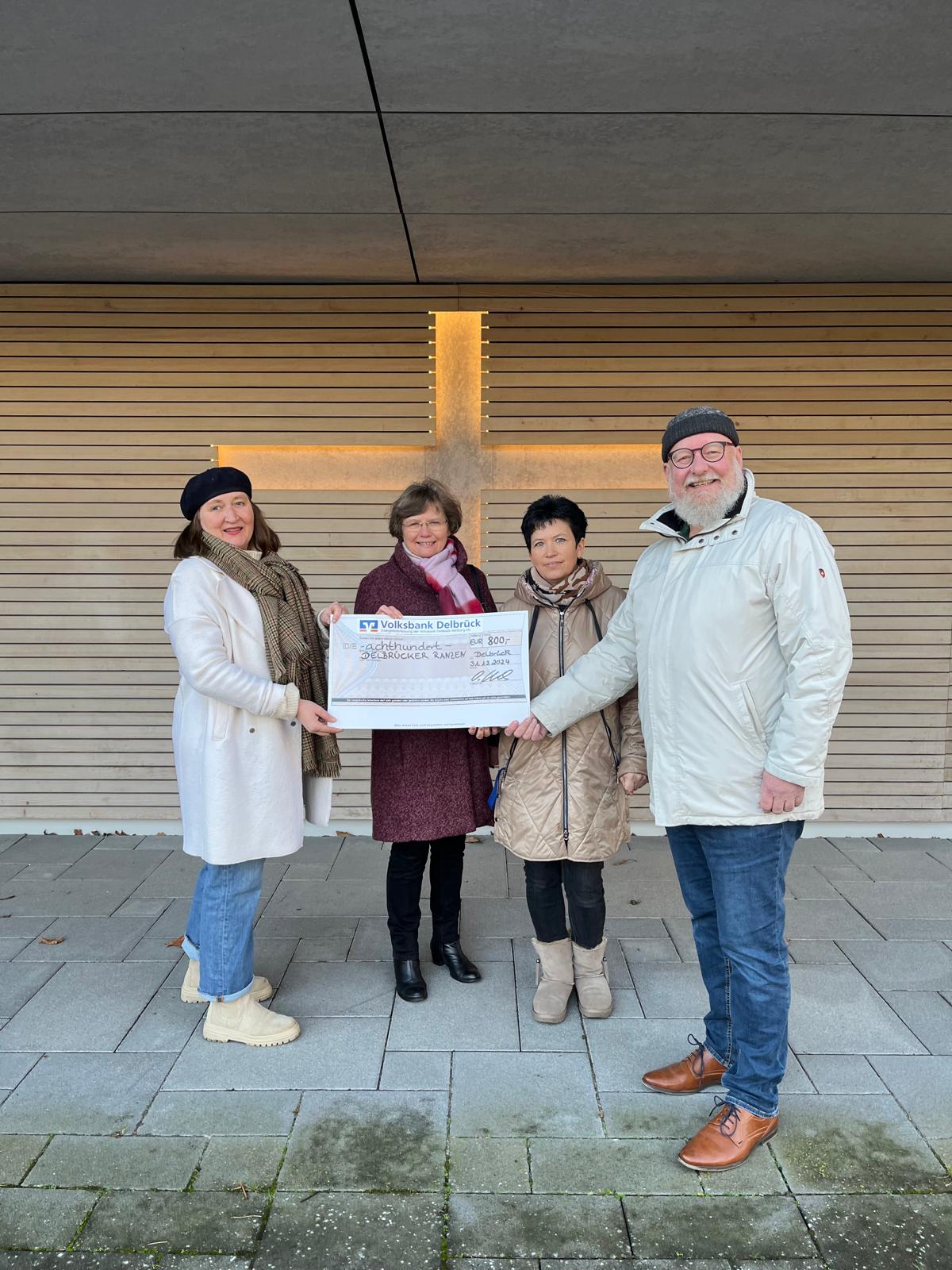 Unser Foto zeigt (von links) Johanna Westermeyer-Böse, Anneliese Hippauf, Tanja Geiß, Oliver Kohlsch