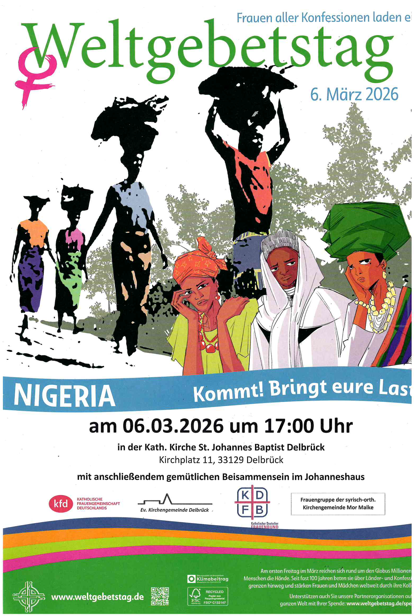 Weltgebetstag 06.03.2026